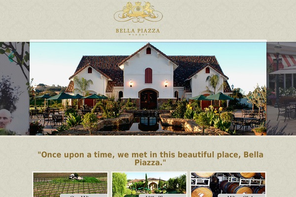bellapiazzawinery.com site used Bella
