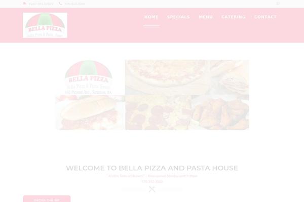 Gustablo theme site design template sample