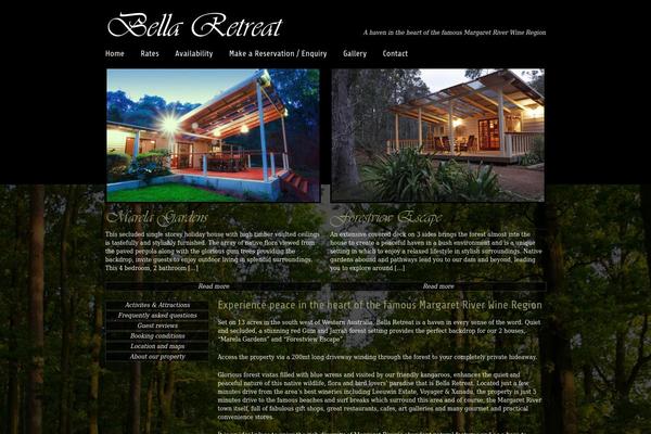 bellaretreat.com.au site used Bella-retreat