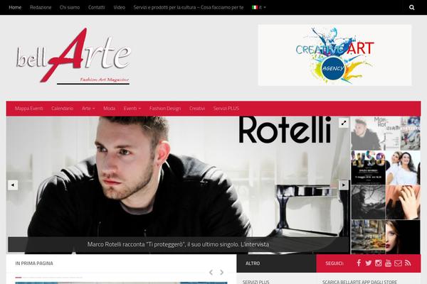 Hueman theme site design template sample