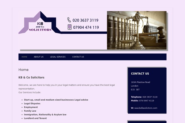 Twenty Twelve theme site design template sample