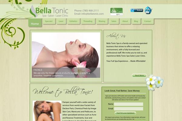 bellatonic.com site used Bella-tonic