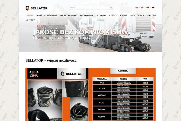 bellator-mb.pl site used Bellator