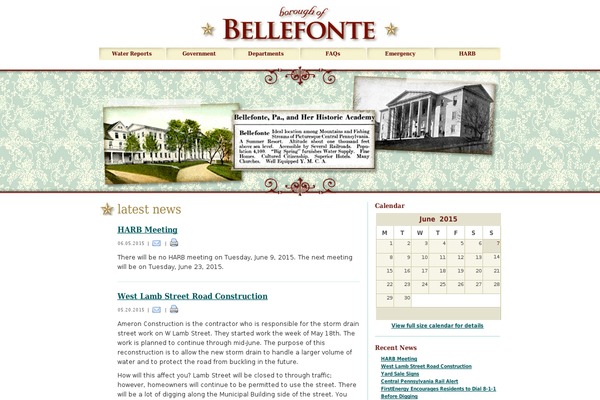 bellefonte.net site used Bellefonte