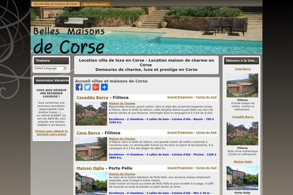 belles-maisons-de-corse.com site used Belles_maisons_2012