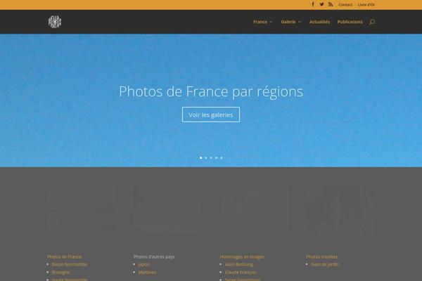 Divi theme site design template sample