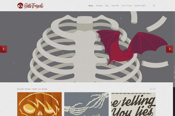 Salient theme site design template sample
