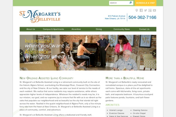 belleville theme websites examples