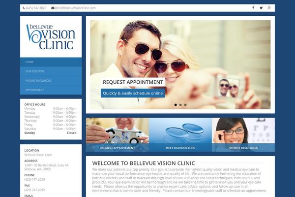 bellevuevisionclinic.com site used Pecaa_layout_4