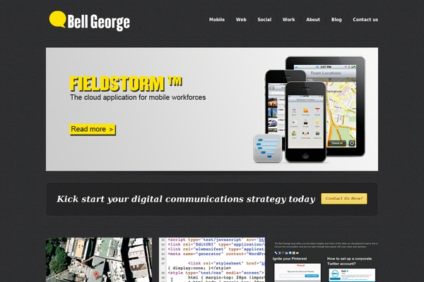 bellgeorge.com site used Reaction_1.7