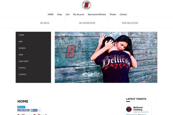 bellicoseclothing.com site used Incart Lite