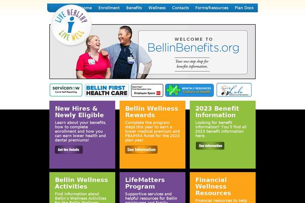 bellinbenefits.org site used Pcomm-respond-bellin