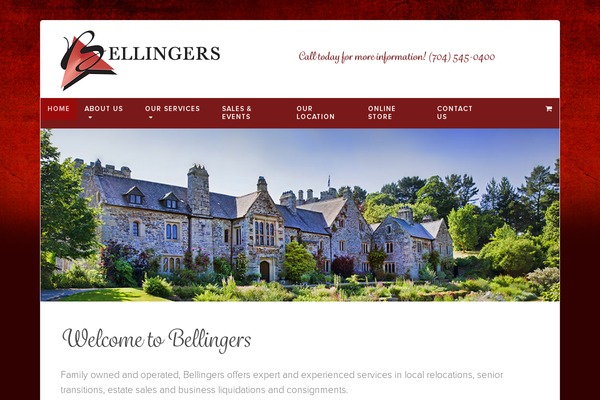 bellingersmoving.com site used Canvas6