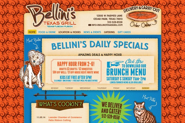 bellinistexasgrill.com site used Bellinis-texas-grill