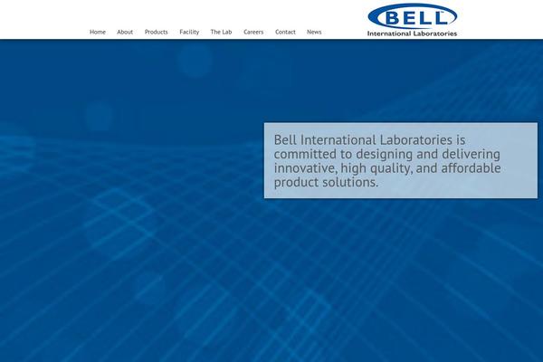Bell theme site design template sample