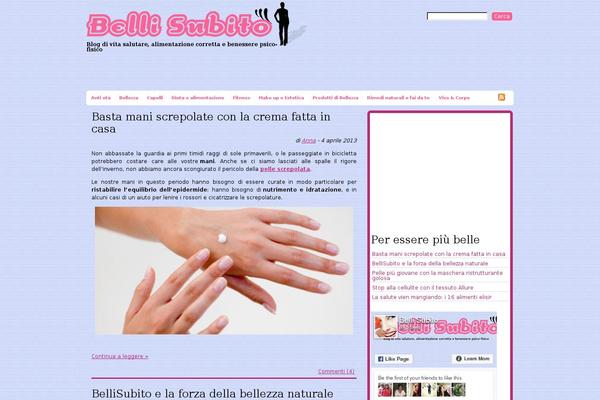 bellisubito.com site used Factotum-blog-network