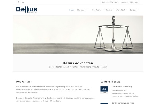 bellius.nl site used Ek