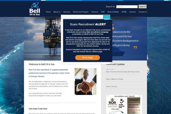 bell theme websites examples