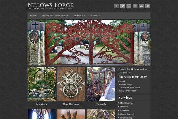 bellowsforge.com site used Bellowsforge