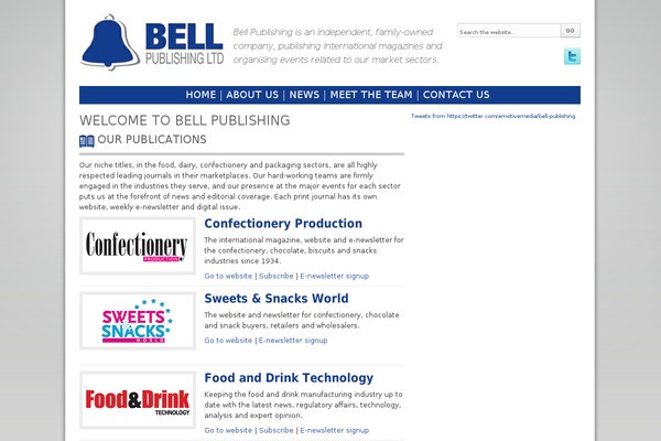 bellpublishing.com site used Bell
