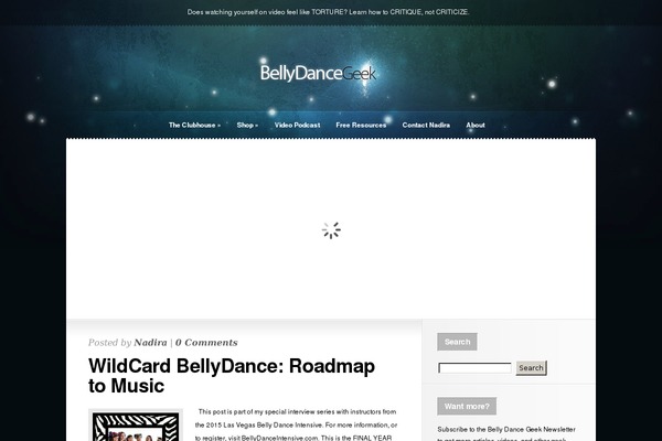 bellydancegeek.com site used Child-of-glow