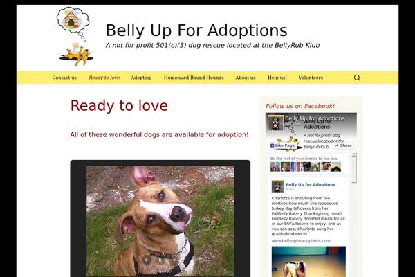 bellyupforadoptions.com site used Bufa