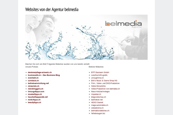 belmedia-websites.ch site used BigFeature