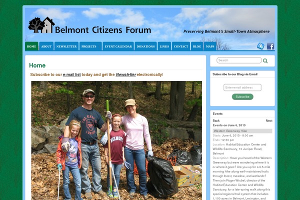 belmontcitizensforum.org site used Suffusion-child
