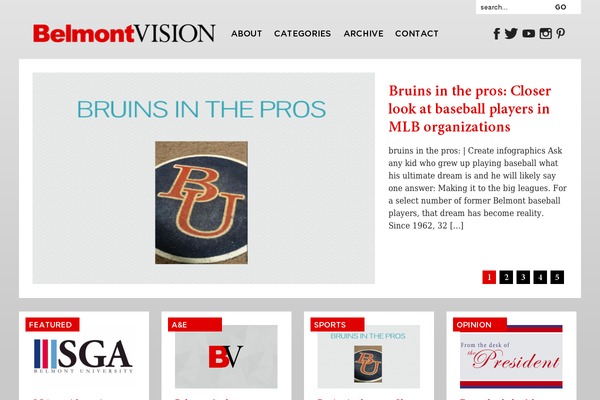 vision2014 WordPress theme, websites list used vision2014 theme vision2014 theme websites examples