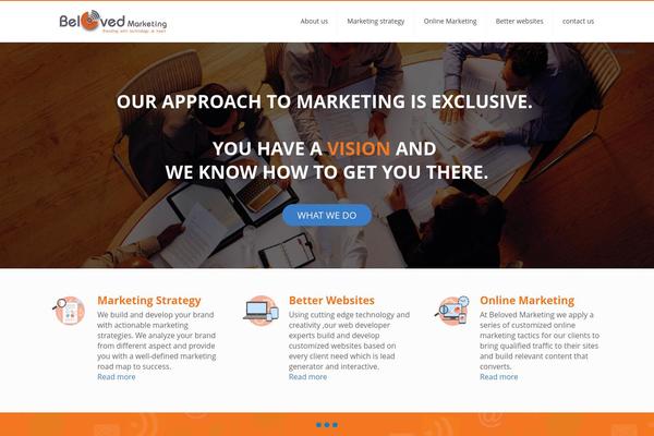 BeTheme theme site design template sample
