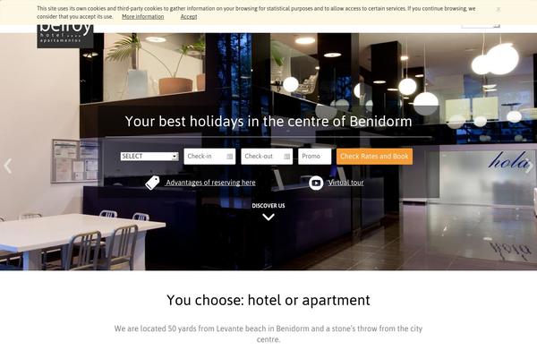 belroy.es site used Hotel-belroy-2018