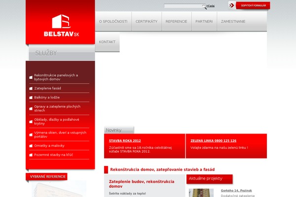 belstav.sk site used Easybest