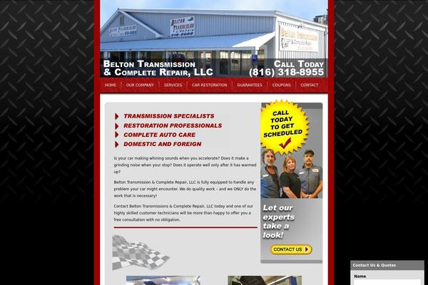 beltontransmission.com site used Belton-trans