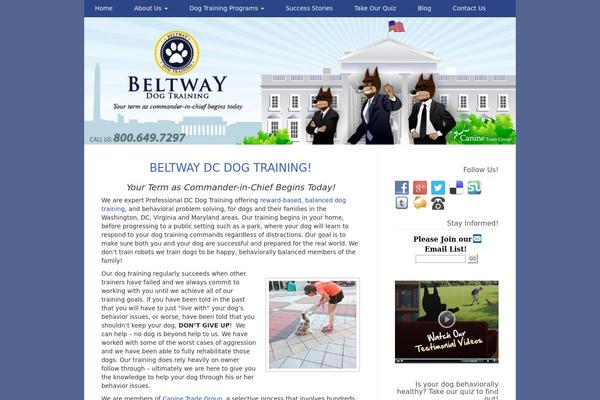 beltwaydogtraining.com site used Caninetradegroup