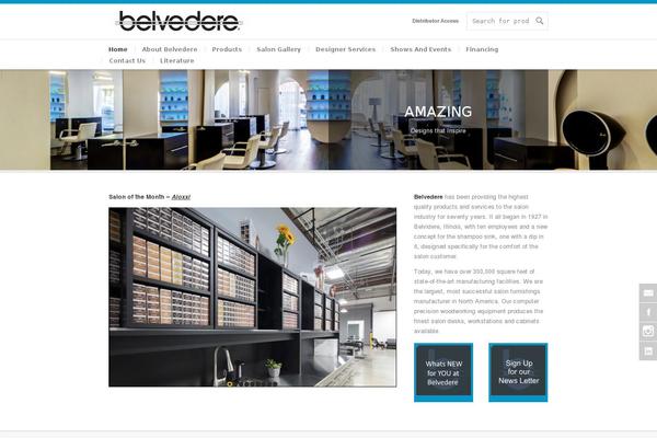 belvedere.com site used Replete