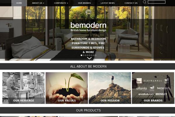 bemodern theme websites examples