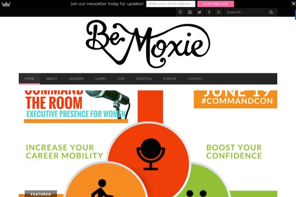 BUCKET theme site design template sample