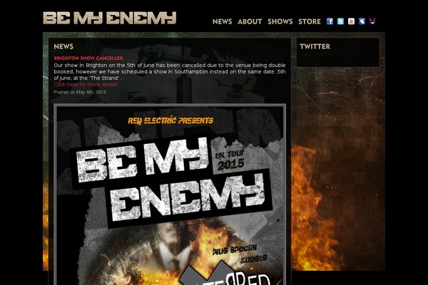 bemyenemy.co.uk site used Paperback-writer