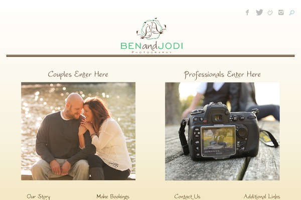 benandjodiphotography.com site used Camera7