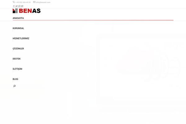 The7 theme site design template sample