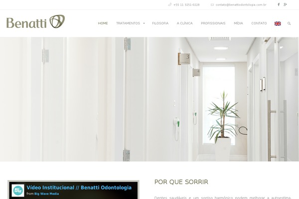 benattiodontologia.com.br site used Verdia