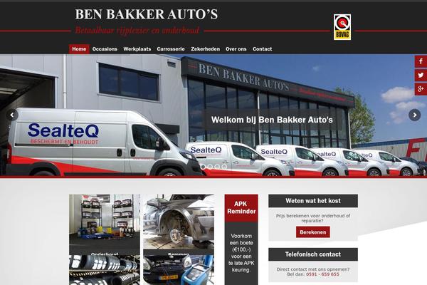 benbakkerautos.nl site used Wer-theme-base