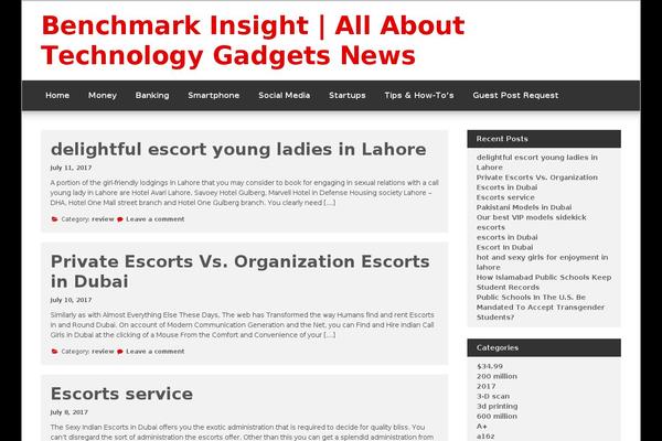 benchmark-insight.com site used Magazine News