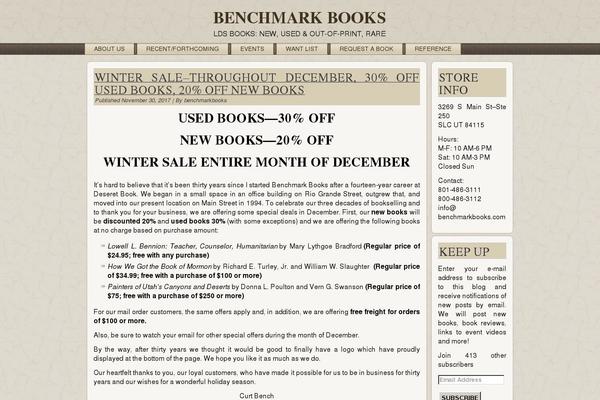 benchmarkbooks.com site used Benchmark1