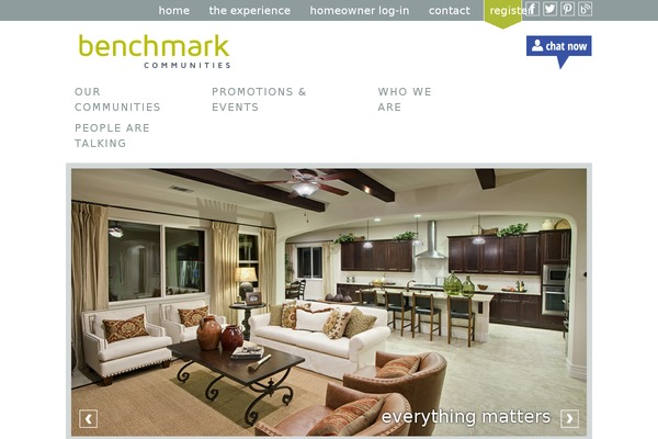 benchmark theme websites examples