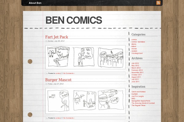 Desk theme site design template sample