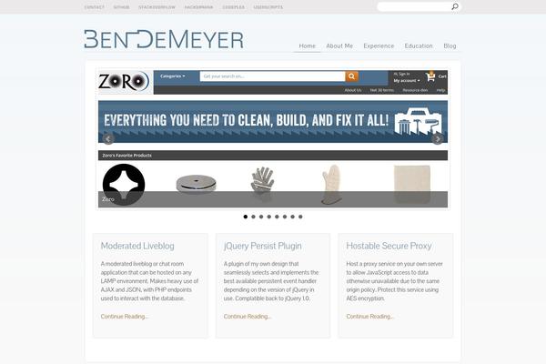 Responsive theme site design template sample