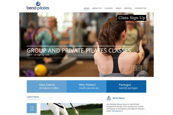 GymBase theme site design template sample