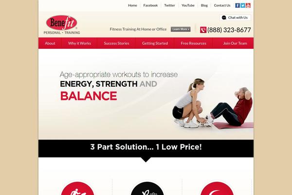 benefitpersonaltraining.com site used Benefit_personal