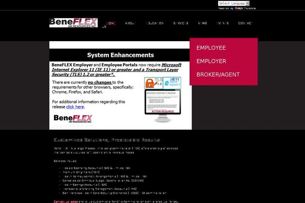 beneflexhr.com site used Beneflexhr